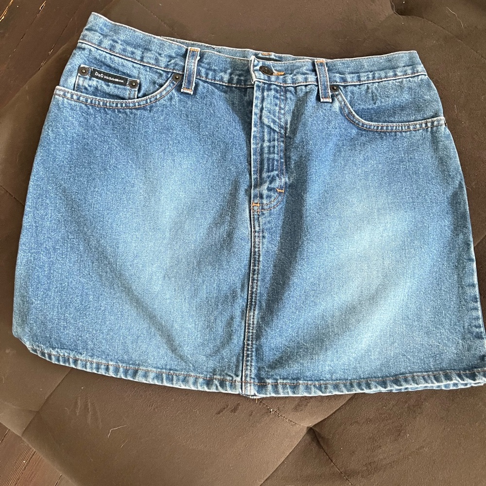 Dolce and Gabana Authentic Denim Women’s Mini Skirt